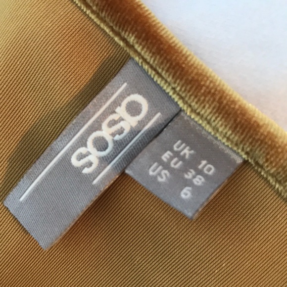 ASOS velvet wrap tank top - Picture 7 of 7